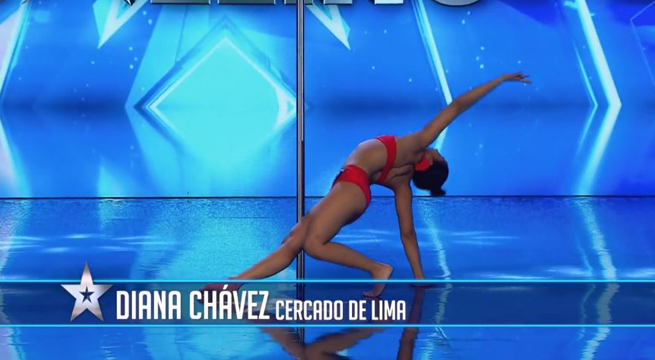 Diana Chávez impresiona al jurado con coreografía de pole dance