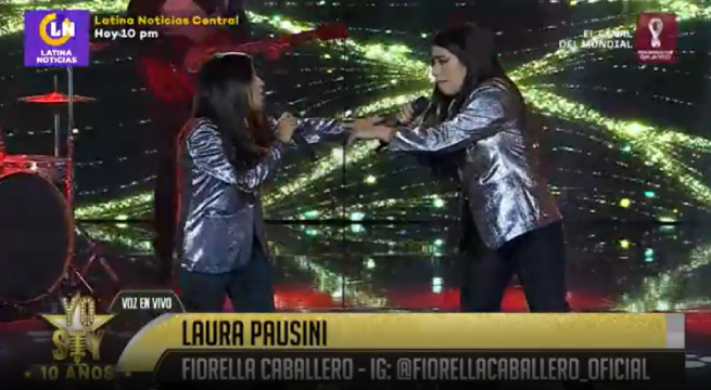 Imitadoras de Laura Pausini cantaron “Las cosas que vives” en la gala del martes