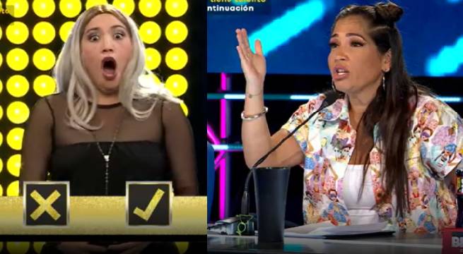 Así reaccionó la imitadora de Lady Gaga al conocer la votación del jurado de Yo Soy: 10 Años