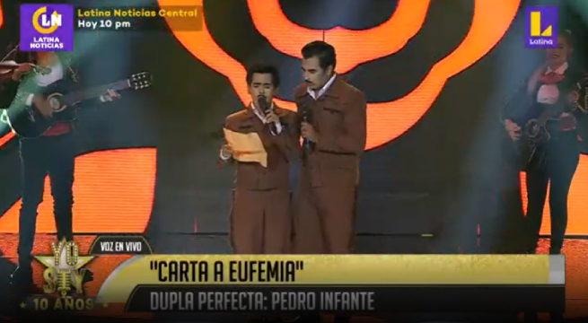 Imitadores de Pedro Infante abren la gala con “Carta a Eufemia”