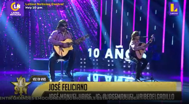 Imitadores de José Feliciano abrieron la gala con “Después de ti qué”