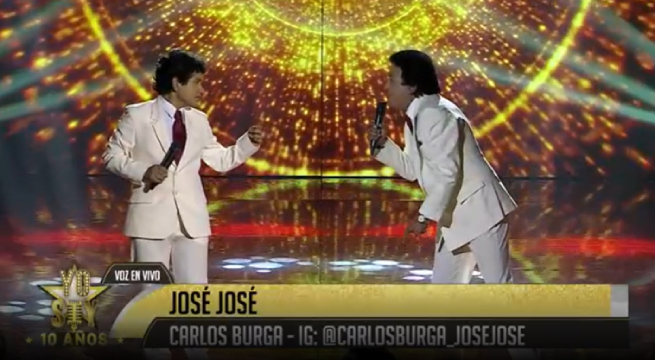 Imitadores de José José interpretaron el tema “Amor, amor”