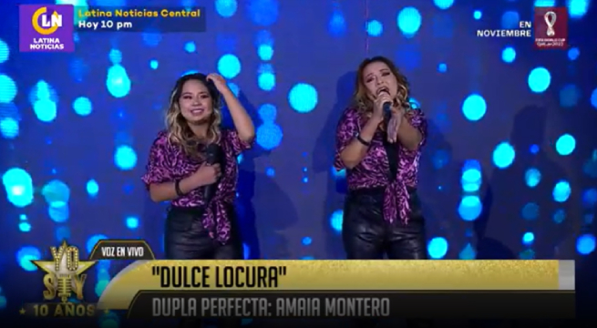 Imitadoras de Amaia Montero interpretaron el tema “Dulce locura”