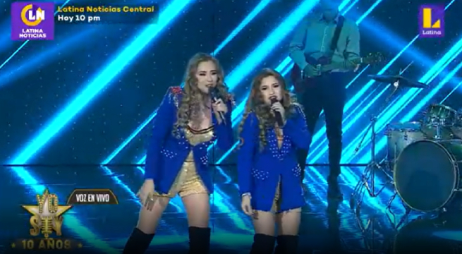 Imitadoras de Lucero abrieron la gala del viernes con el tema “Ya no”