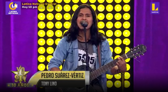 Imitador de Pedro Suárez-Vértiz cantó “Un Vino, Una Cerveza” en casting de Yo Soy: 10 Años