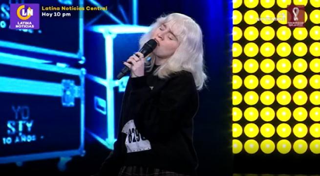 Imitadora de Billie Eilish volvió al programa para sorprender al jurado