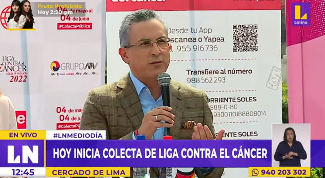 Liga Contra el Cáncer: hoy inicia la Colecta Pública Nacional 2022 para prevenir el cáncer en el Perú