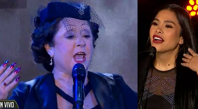 Imitadora de Édith Piaf se lució al cantar “Padam padam”