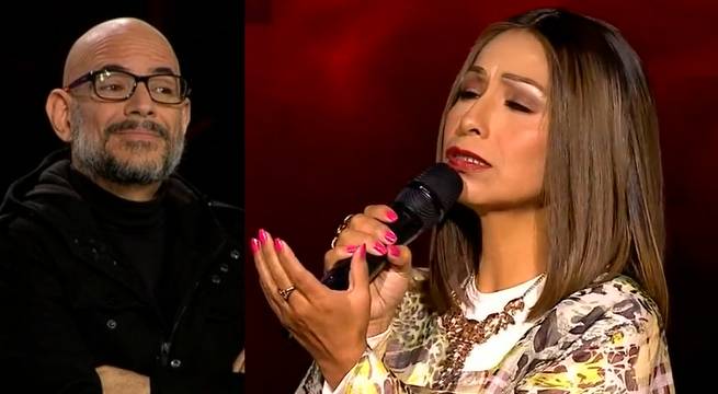 Imitadora de Tania Libertad cantó “Cielo rojo” en la Noche de Eliminación