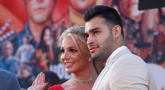La superestrella del pop Britney Spears se casa con Sam Asghari