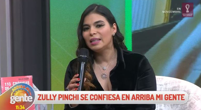 Zully Pinchi se confiesa en Arriba Mi Gente