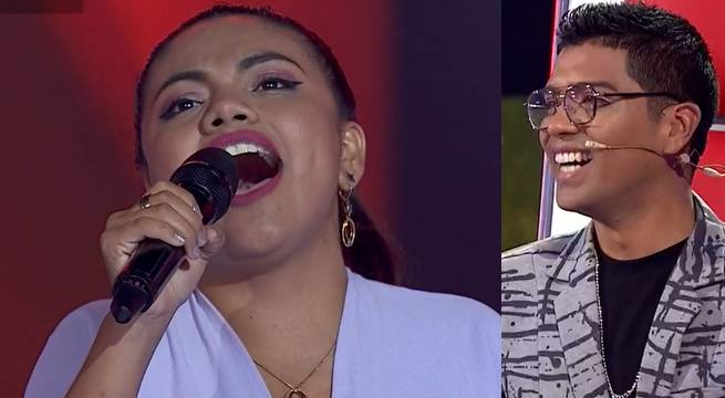 Stefany Adrianzén cantó “Se acabó y punto” en su audición de este lunes