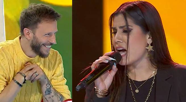 Karla Puente brilló al cantar “Entre la espada y la pared”