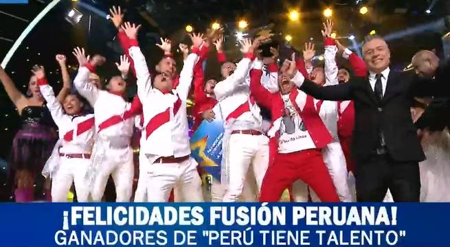 ¡Fusión Peruana se consagró ganador de Perú Tiene Talento!