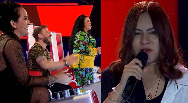 Luna Vásquez se apoderó del escenario al cantar 