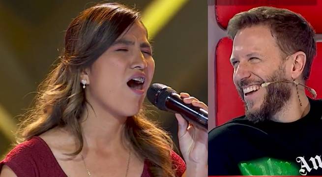 Rafaela García cantó “Lo que un día fue, no será” en La Voz Perú