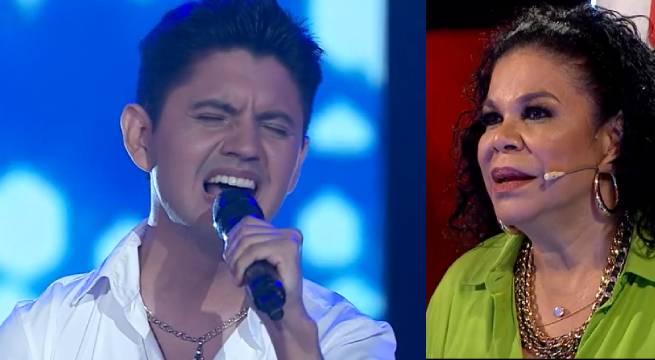 Alexander Guzmán se lució al cantar “Sin testigos”