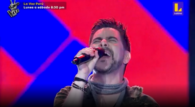 Iván Fajardo nos regaló el tema “Feeling Good” en ‘La Voz Perú’