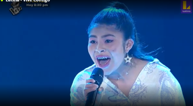 Mell Alejandra intentó convencer a los entrenadores de ‘La Voz Perú’ con esta presentación