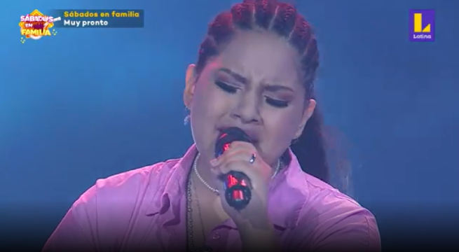 Fernanda Rivera sorprendió a los entrenadores con el tema “Tormento”