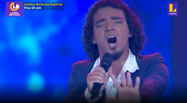 Ángel Díaz brilló al cantar “Juraré no amarte más”