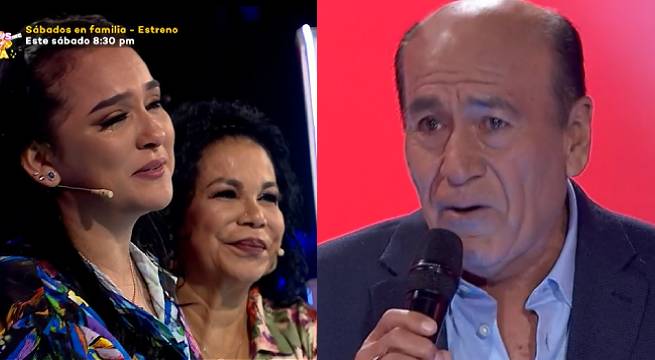 Emilio Baca se lució al cantar “Mi niña bonita” dos veces