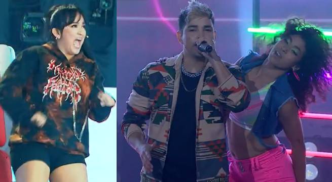 Gregory cantó “Me voy enamorando” y puso a bailar a Daniela Darcourt