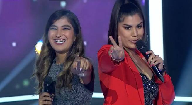 Rafaela García y Karla Puente se lucieron al cantar “Estrellitas y duendes”