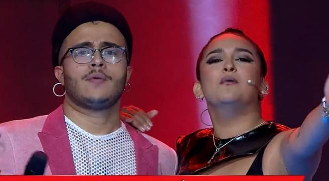 Beik y Daniela Darcourt cantaron “The way you make me feel” en la Gran Final