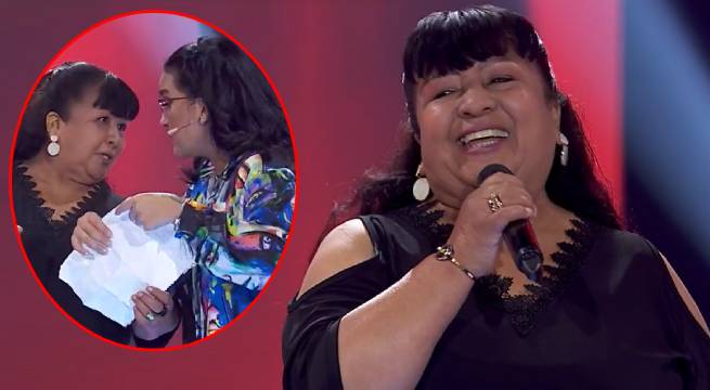 Elizabeth Caycho cautivó al cantar “Muchachita celosa”