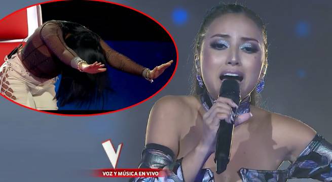 Lita Pezo retumbó el escenario de La Voz Perú cantando “Celos”