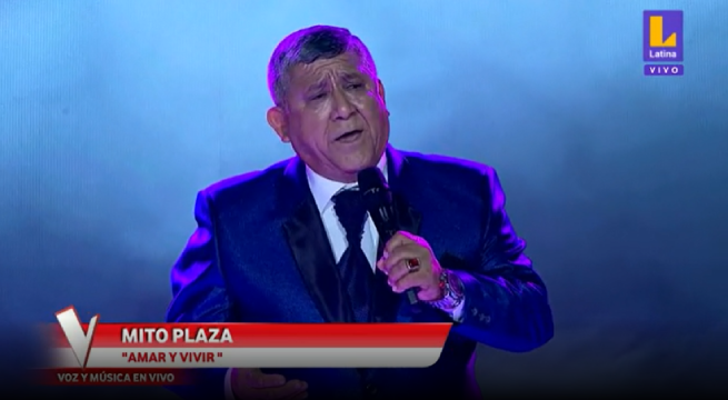 Mito Plaza, campeón de ‘La Voz Senior 2021’, nos deleitó con su interpretación de “Amar y vivir”