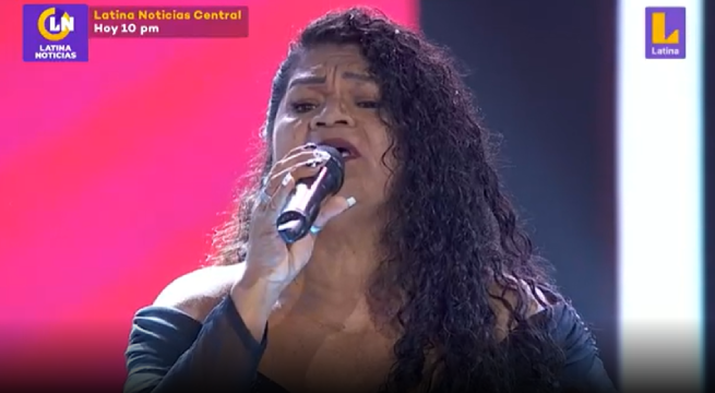 Martha Huapaya ‘La Morena del Criollismo’ cantó “Quiero que estés conmigo”