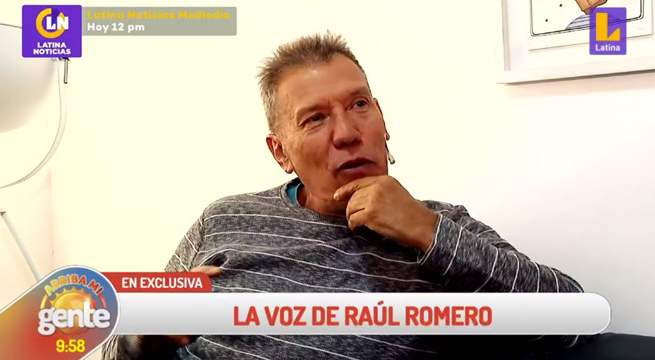 Raúl Romero: Estaba reconsiderando mi regreso a la televisión, me sentí movido por el cariño de la gente