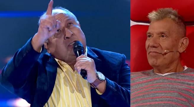 Manuel emocionó a todos al cantar “Contigo a la distancia”