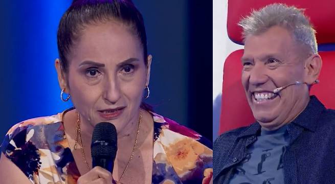 Jeanette Romer se lució al cantar “Porque yo te amo”