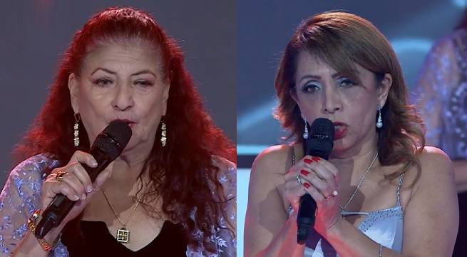 Dina Vásquez y Elizabeth Villar protagonizaron una gran batalla de canto