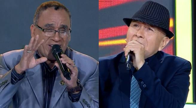 Lucho Reynaga y Luis Manosalva protagonizaron un gran duelo de canto