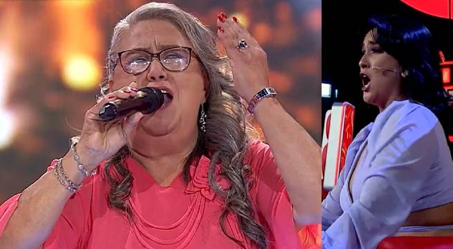 Yolanda Carbajal se lució al cantar “Murió la flor”