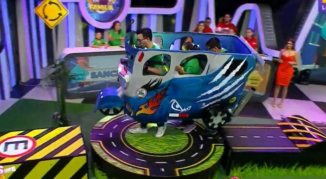 Santi Lesmes y Giovanna Valcárcel lideraron a “sus familias” en este juego