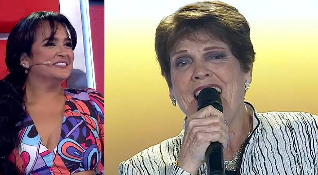 Mónica de Smedt cantó “Amor eterno” en su audición a ciegas