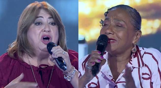 Gladys Cabrera y Teresita Horna tuvieron un gran duelo de canto