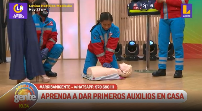Arriba Mi Gente: Aprende a dar primeros auxilios en casa