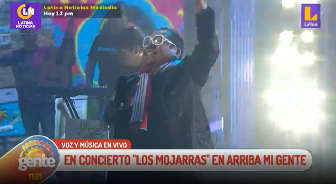 Los Mojarras retumbaron el set de Arriba Mi Gente con su música