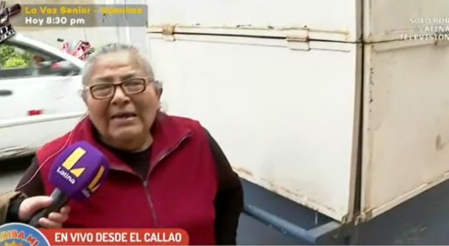 Callao: Mujer de 73 años recuperó su carrito de golosinas que fue robado por un desalmado sujeto