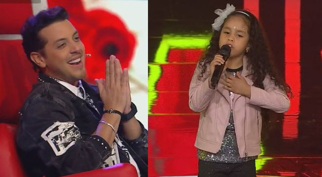 Kamila Bolivar impresionó al cantar “Mi buen amor”