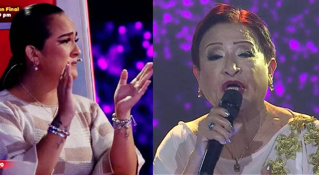 Haydee Ledesma se llevó todos los aplausos al cantar “Me bebí tu recuerdo”