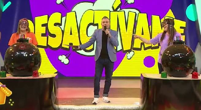 Marisol y Celine Aguirre no se dieron tregua al jugar ‘Desactívame’