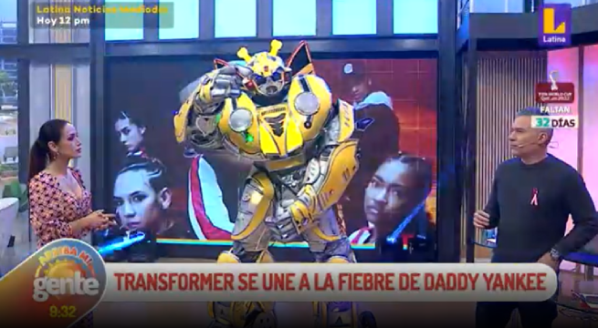Transformer se une a la fiebre de Daddy Yankee en Lima