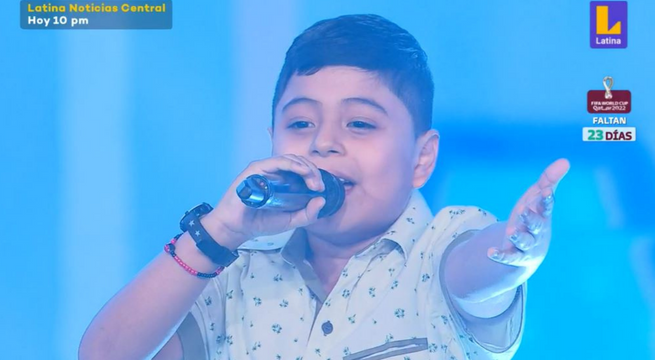 La Voz Kids: el pequeño Cristopher enamoró al jurado con 